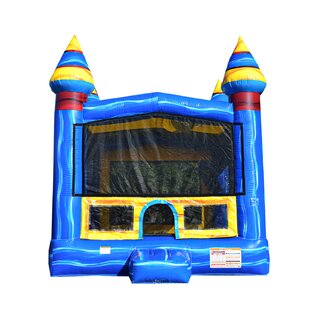 JumpOrange Titanium Commercial Grade Inflatable Bounce House for Kids and Adults (with Blower)