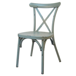H&D RESTAURANT SUPPLY, INC. Outdoor Stacking Dining Side Chair