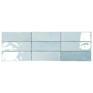 KDC TILE AND MARBLE 2.5" x 8" Ceramic Subway Wall Tile