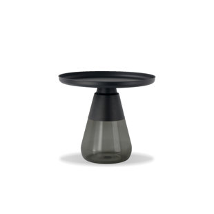 MOBITAL Duverre Tray Top Drum End Table