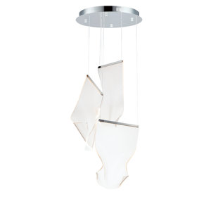 ET2 Rinkle 3 - Light Dimmable LED Cylinder Chandelier