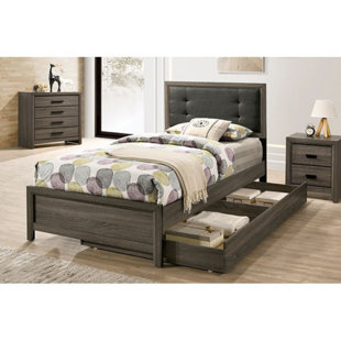 Twin Panel Bed with Trundle by Andrew Home Studio