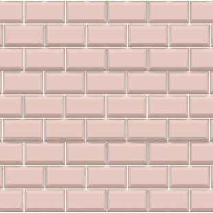 WALPLUS 6" x 11" Aluminum Peel & Stick Subway Tile