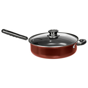 IMPERIAL HOME Lexi Home 11" Non-Stick Frying Pan with Lid