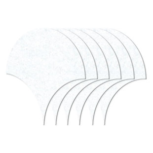 ECOPRIVACY ACOUSTIC Aspen 6 Panel Room Partition (Set of 6)