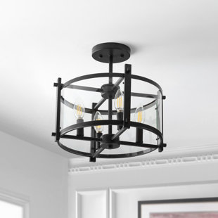 GRACIE OAKS Plott Flush Mount