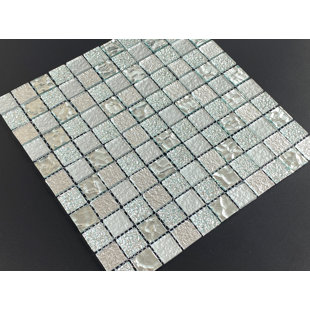 ES STONE 1" x 1" Glass Grid Moasic Wall Tile