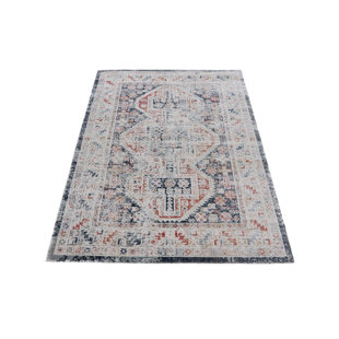 CARPETFINE Rina Oriental Machine Woven Area Rug