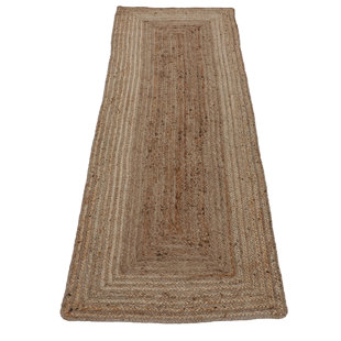 CARPETFINE Nele Hand Braided Nature Jute Rug