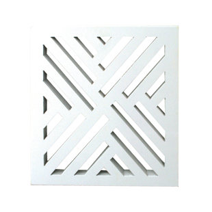 TUCKER MURPHY PET™ White Wood Lattice Design Pet Gate