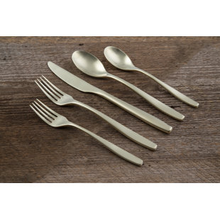 CAMBRIDGE SILVERSMITHS Averie 20 Piece Flatware Set, Service for 4