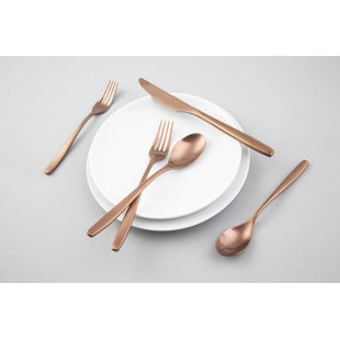 CAMBRIDGE SILVERSMITHS Averie 20 Piece Flatware Set, Service for 4