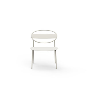 B&T DESIGN Sole Outdoor Dining Side Chair with Cushion