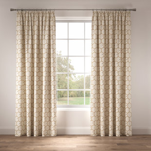 THE CHATEAU BY ANGEL STRAWBRIDGE Made to Order - Honeycomb Pencil Pleat Room Darkening Thermal Curtains