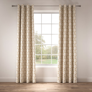 THE CHATEAU BY ANGEL STRAWBRIDGE Made to Order - Honeycomb Eyelet Room Darkening Curtains