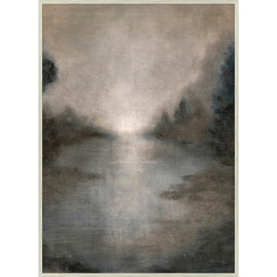 WENDOVER ART GROUP Cool Dawn - Picture Frame Painting on Canvas