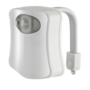 FINE LIFE PRODUCTS Motion Activated Toilet Bowl Night Light