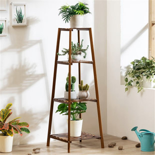 SOL 27 OUTDOOR Milton 117cm Tall Bamboo Flower Pot Shelf