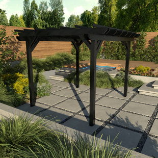SEQUOIA PROFESSIONAL Ridgecrest 10 Ft. W x 11.5 Ft. D Plastic Pergola