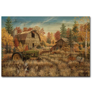 WGI-GALLERY Deer Valley On Wood by Mark Daehlin Print