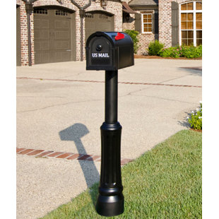 POSTAL PRO MAILBOXES Madison 50'' H 4x4 Decorative Post