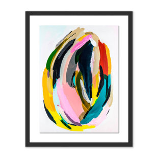 FOUR HANDS ART STUDIO When " When It Ignites " by Angie Barker Painting Print