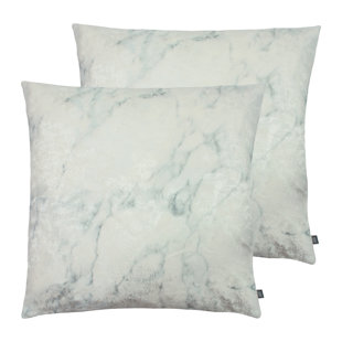 ASHLEY WILDE Cinnabar Abstract Square Scatter Cushion Cushion With Filling (Set of 2)