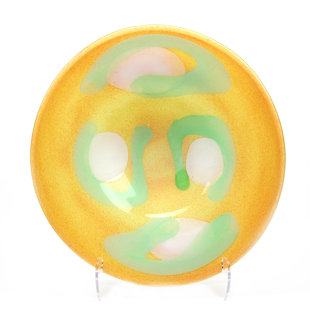 MURANO ART COLLECTION Capri Capri Glass Centerpiece Plate