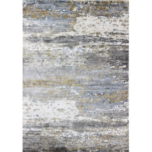 BASHIAN RUGS Cascade Viscose Abstract Rug