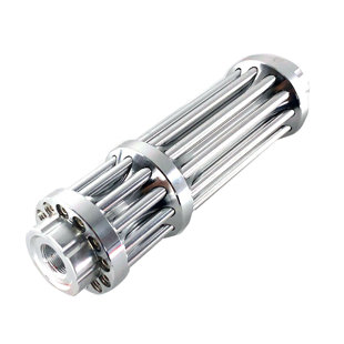 DOMINTY 450nm Blue Laser Pointer Pen Kit Blue Beam Light Laser w/4pcs Batteries+Box