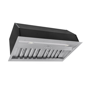 Kobe Range Hoods 30" Stainless Steel 630 CFM Ducted (Vented) Insert Range Hood with Baffle Filter
