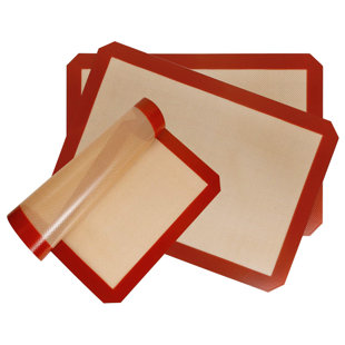 HIDBEA Non-Stick Silicone Baking Mat (Set of 3)