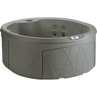 LIFESMART SPAS AND SAUNAS Lifesmart Spas LS200 110 Volt 4-Person 13-Jet Oval Plug and Play Hot Tub