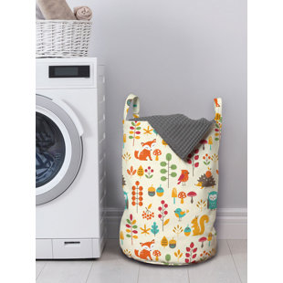 HARRIET BEE Wäschesack Eule Fuchs Vögel