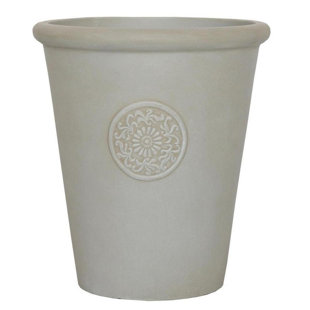 HORTICO Rustic Style Rolled Rim Vase Planter By Idealist Lite