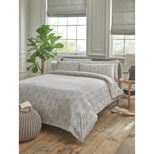 SAMANTHA FAIERS HOME Amelie Cotton Blend Geometric Shapes Duvet Cover Set with Pillowcases