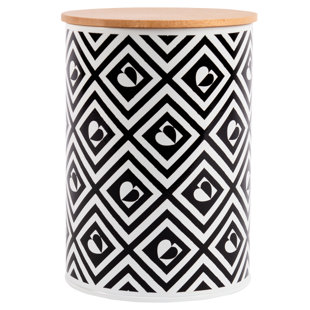 BEAU & ELLIOT Tile Print 1100ml Kitchen Canister