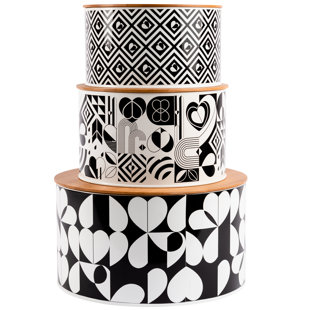 BEAU & ELLIOT 3 Piece Kitchen Canister Set