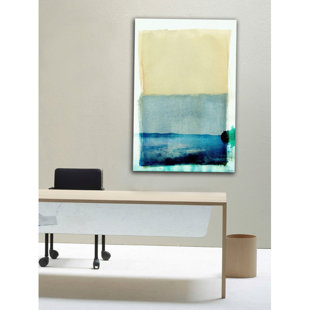 PARVEZ TAJ Bondi Lake Painting Print on Wrapped Canvas