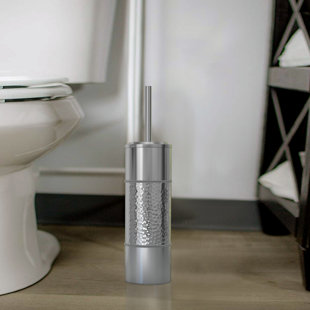 NU Steel Metal Toilet Brush And Holder