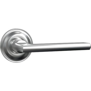 DELANEY HARDWARE Bravura Satin Nickel Privacy (Bed & Bath) Door Lever