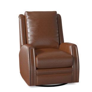 BRADINGTON-YOUNG Lockhart 31" Wide Genuine Leather Standard Recliner