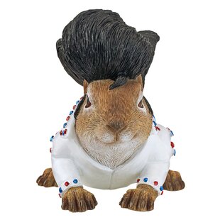 DESIGN TOSCANO The Rock and Roll Squirrel Garden Statue