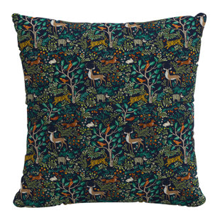 SKYLINE FURNITURE Toile Cotton Reversible Throw Pillow