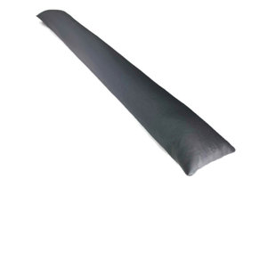 THE MAINE SALES COMPANY, INC. Maine Sales Slate Gray Fabric Buckwheat Hull Filled Draft Stopper 4 inch Diameter