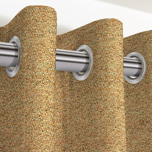 MCALISTERTEXTILES Polyester Blackout Curtain Pair (Set of 2)