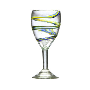 Global Amici Clairemont 4 - Piece 12oz. Glass Cordial Glass Glassware Set (Set of 4)