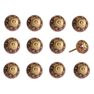 ROSALIND WHEELER Bair 1 1/4" Diameter Round Knob Multipack (Set of 12)