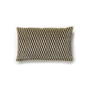 THE HOUSE OF SCALAMANDRE Allegra Geometric Reversible Throw Pillow