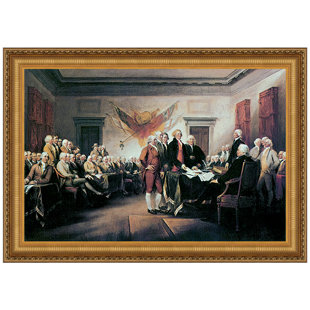 VAULT W ARTWORK " Declaration Of Independence, 1817 " by John Trumbull
